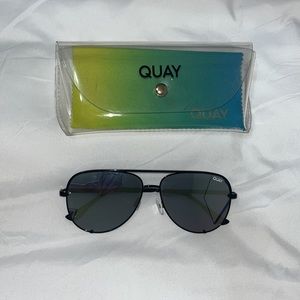 Quay Australia High Key Mirrored Polarized Sunglasses